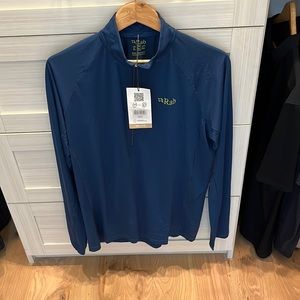 Rab Mens Sonic Zip long sleeve Size XL